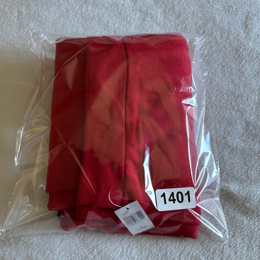 Disney Parks Red Minnie Mouse Track Jogger Sweat Pants - Picture 7 of 7